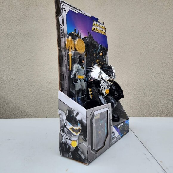 NEW DC Comics Metal Force Batman Action Figure 6" Toy Armor Suit Superhero Inclu - Picture 5 of 16